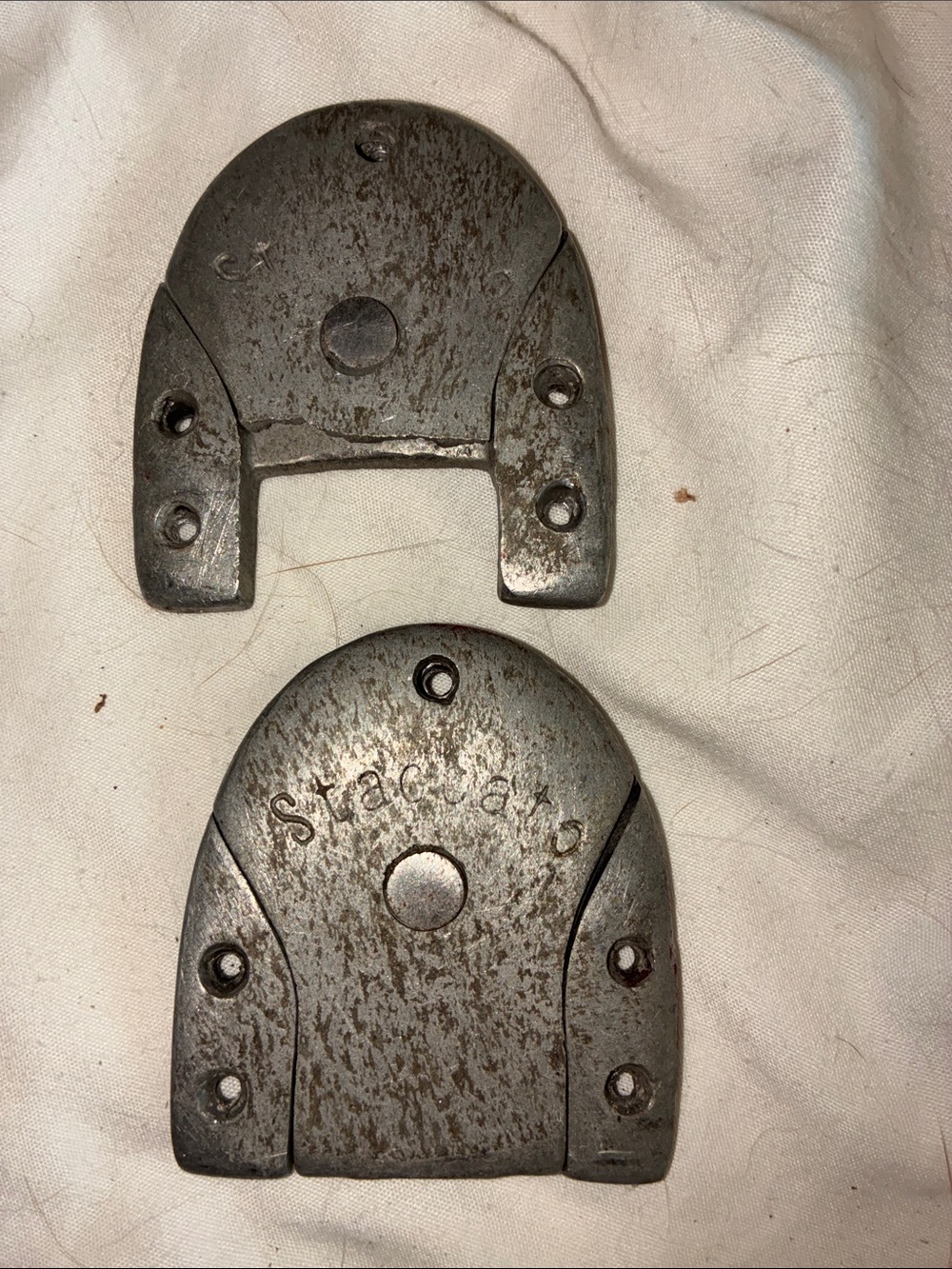 Selva Staccato Heel Taps Sz 8